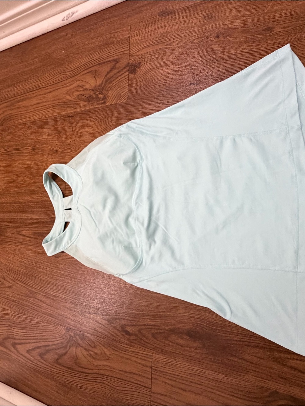 Lululemon Light Mint Halter Tank Top